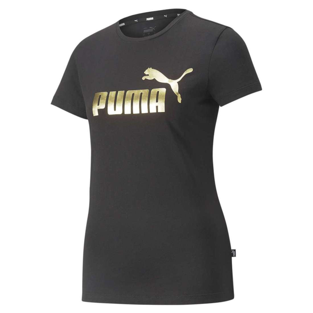 футболка Essentials+ Metallic Logo T-Shirt Damen