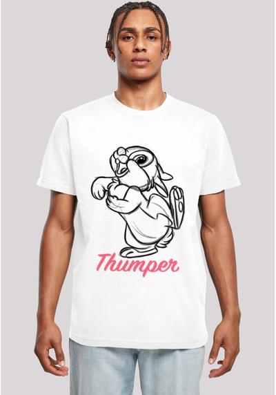 футболка Disney Bambi Klopfer Line Zeichnung