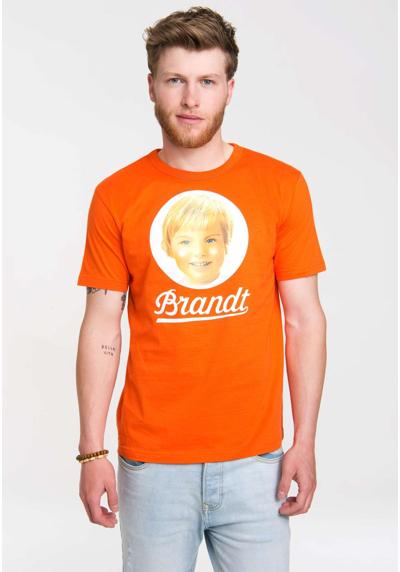 Футболка с ретро-принтом Brandt Zwieback