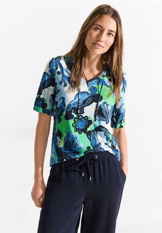 Футболка из мягкой смеси хлопка