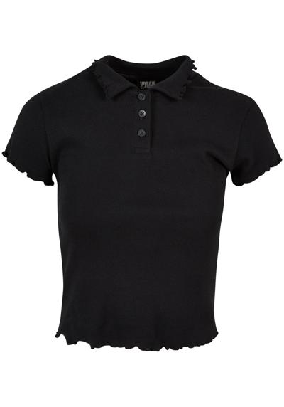 футболка Urban Classics Damen Ladies Rib Polo Tee