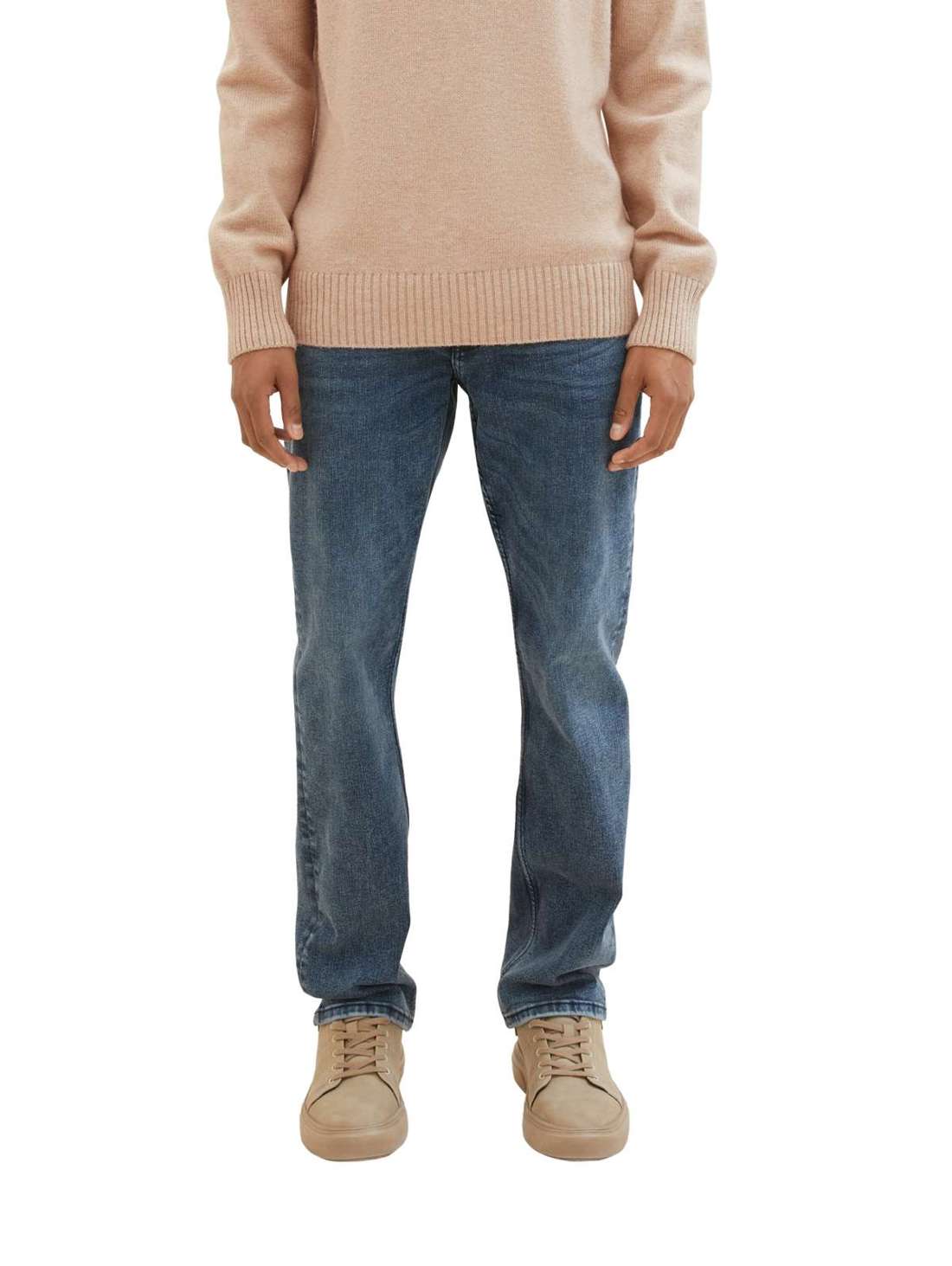 Джинсы с пятью карманами и стрейчем. MARVIN Straight