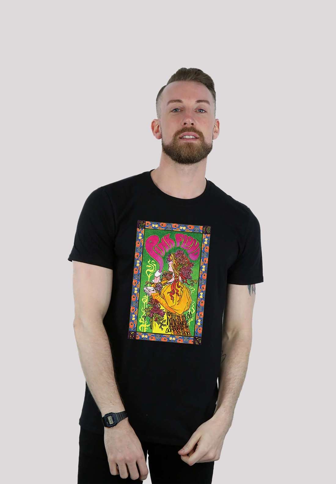 футболка Pink Floyd Marquee 1966 Rock Metal Musik