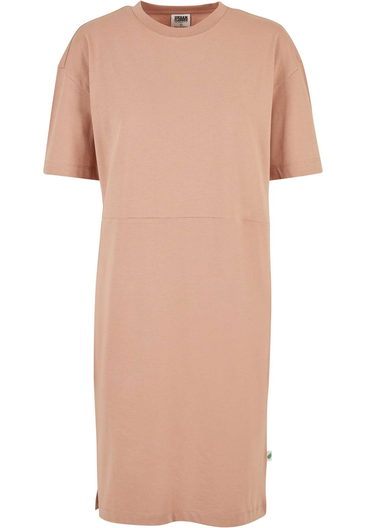 Платье-рубашка Urban Classics Damen Ladies Organic Oversized Slit Tee Dress
