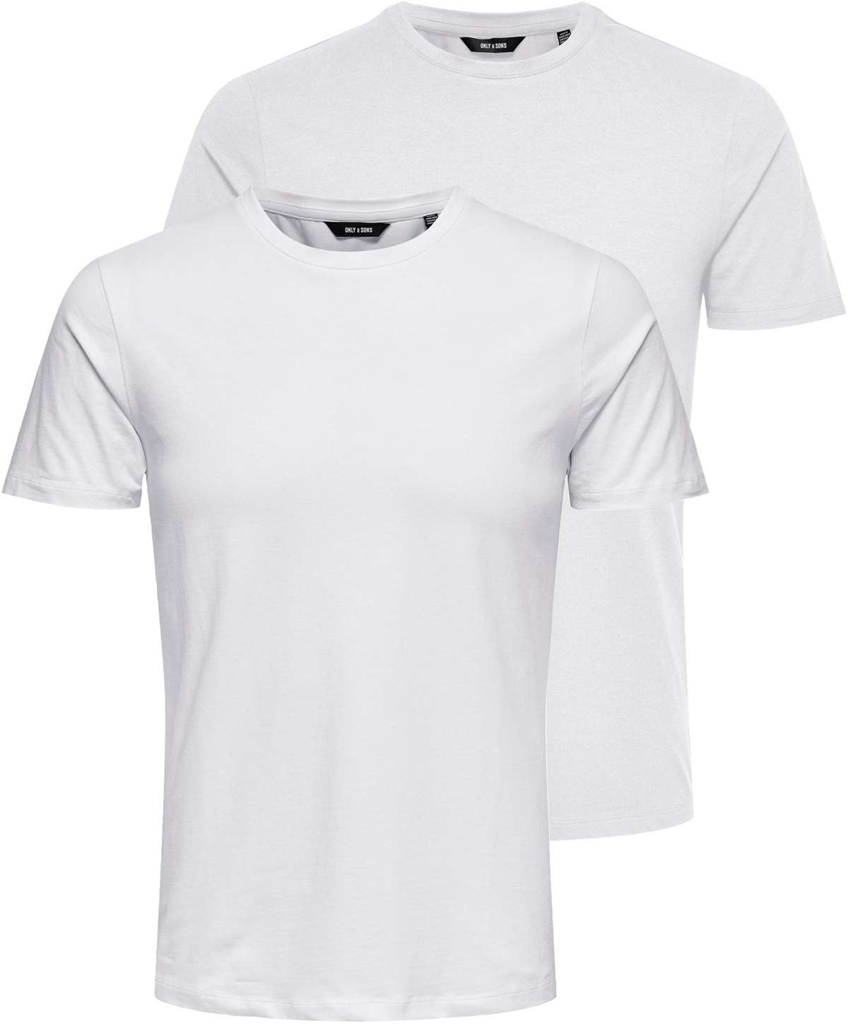 футболка BASIC LIFE SLIM O-NECK 2-PACK
