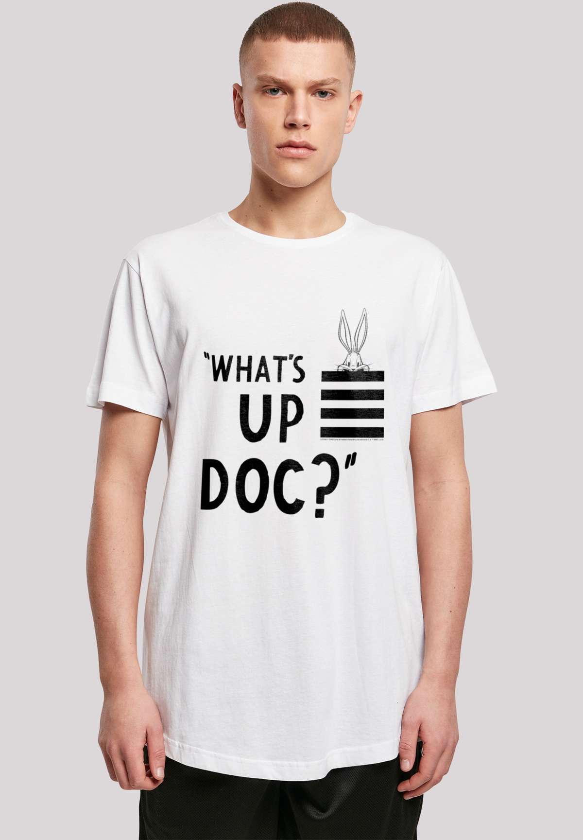 футболка Looney Tunes Bugs Bunny What`s Up Doc Stripes