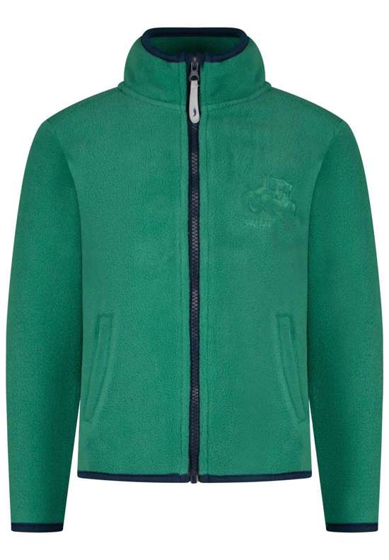 Флисовая куртка с тракторным тиснением