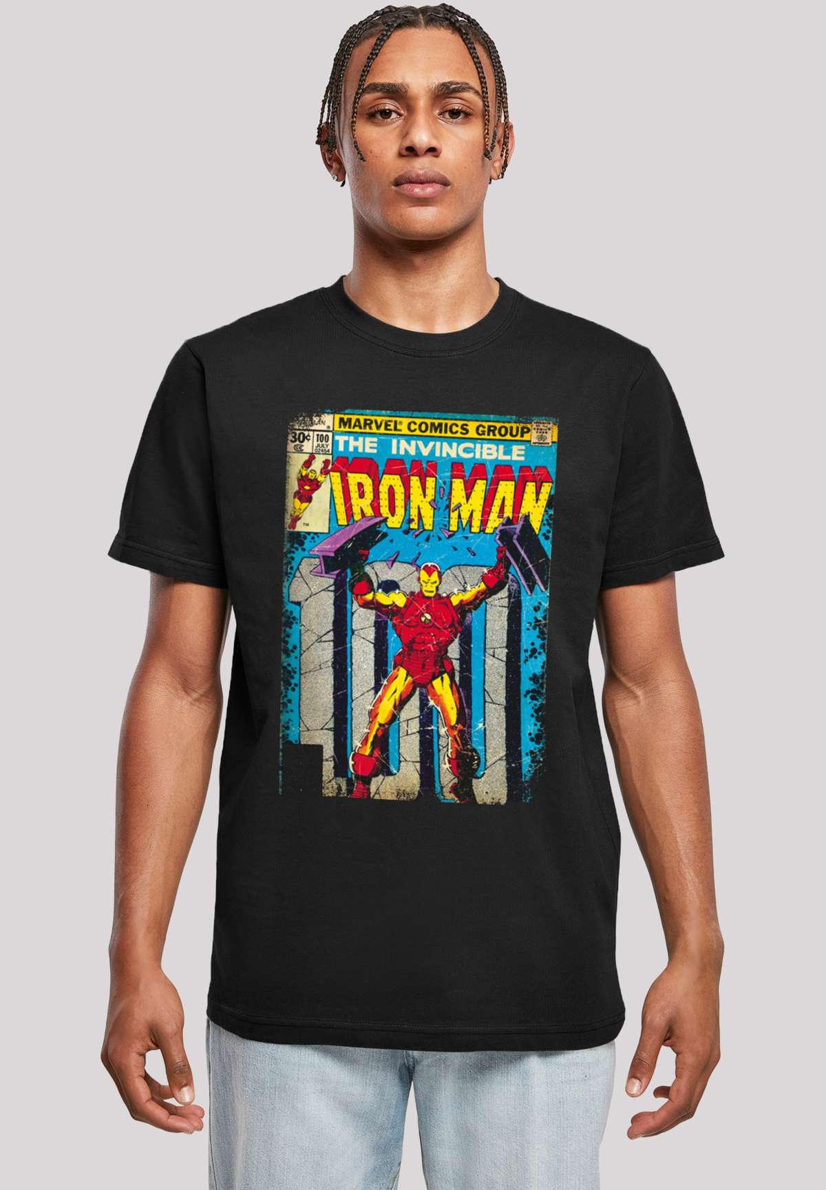футболка Marvel Iron Man Cover