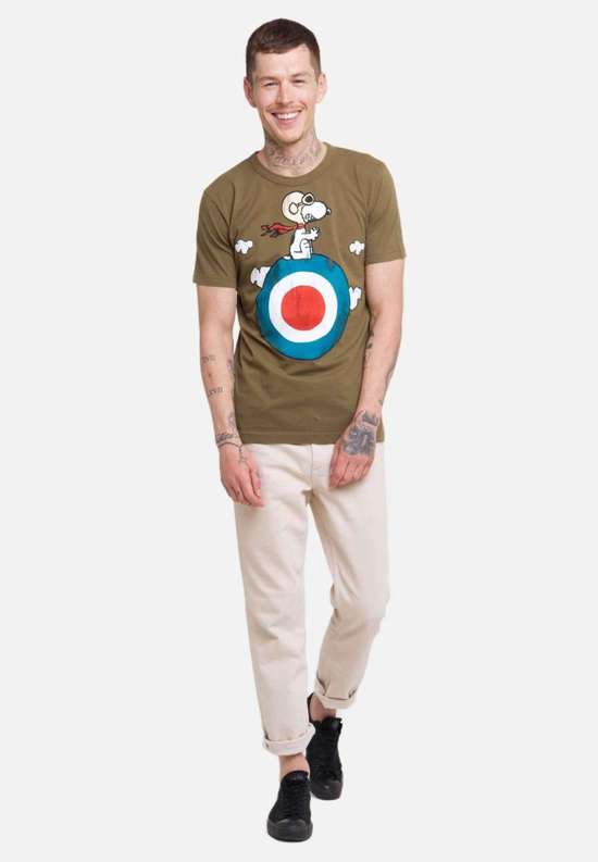 Футболка с лицензионным принтом Peanuts - Snoopy