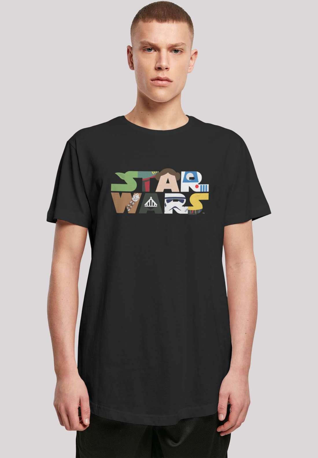 футболка Star Wars Character Logo