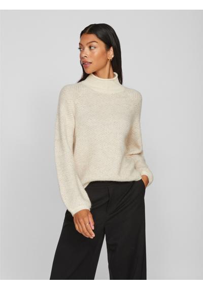 Свитер с воротником-стойкой VILORY HIGH NECK L/S KNIT TOP - NOOS