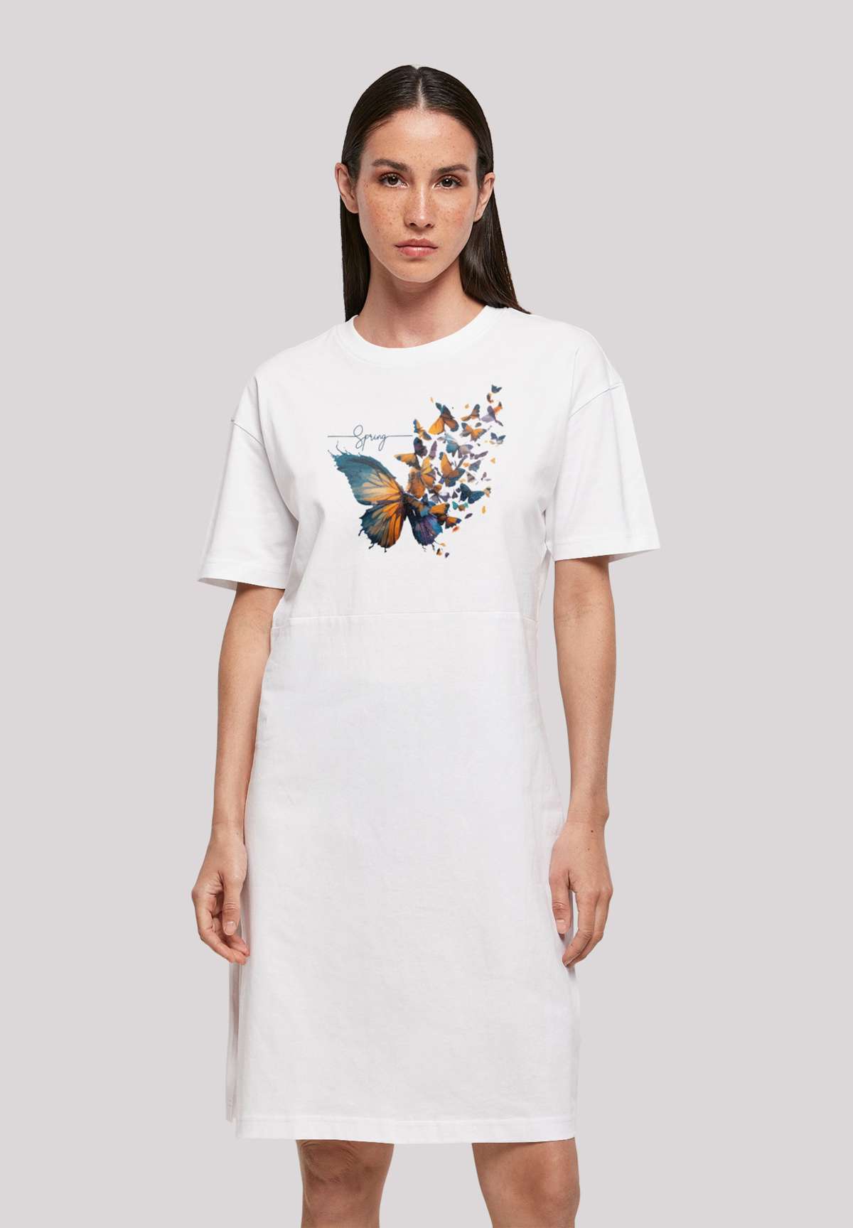 Платье-рубашка Schmetterling Fruhlings Oversize Kleid