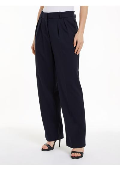 Брюки из тканого материала с вышивкой логотипа на спине. MD CORE RELAXED STRAIGHT PANT