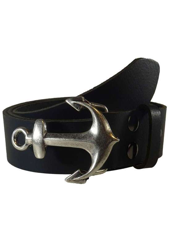 Кожаный ремень со сменной застежкой. Anker SO19°