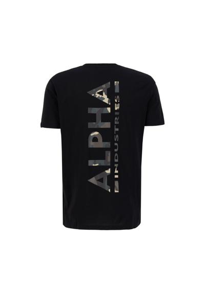 футболка Men - T-Shirts Backprint T Camo Print