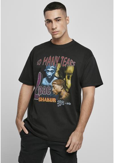 Рубашка с коротким рукавом Herren Tupac So Many Tears Oversize Tee