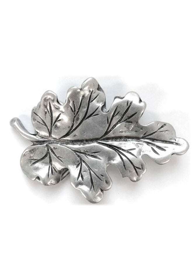 Пряжка ремня Eichenblatt Silber