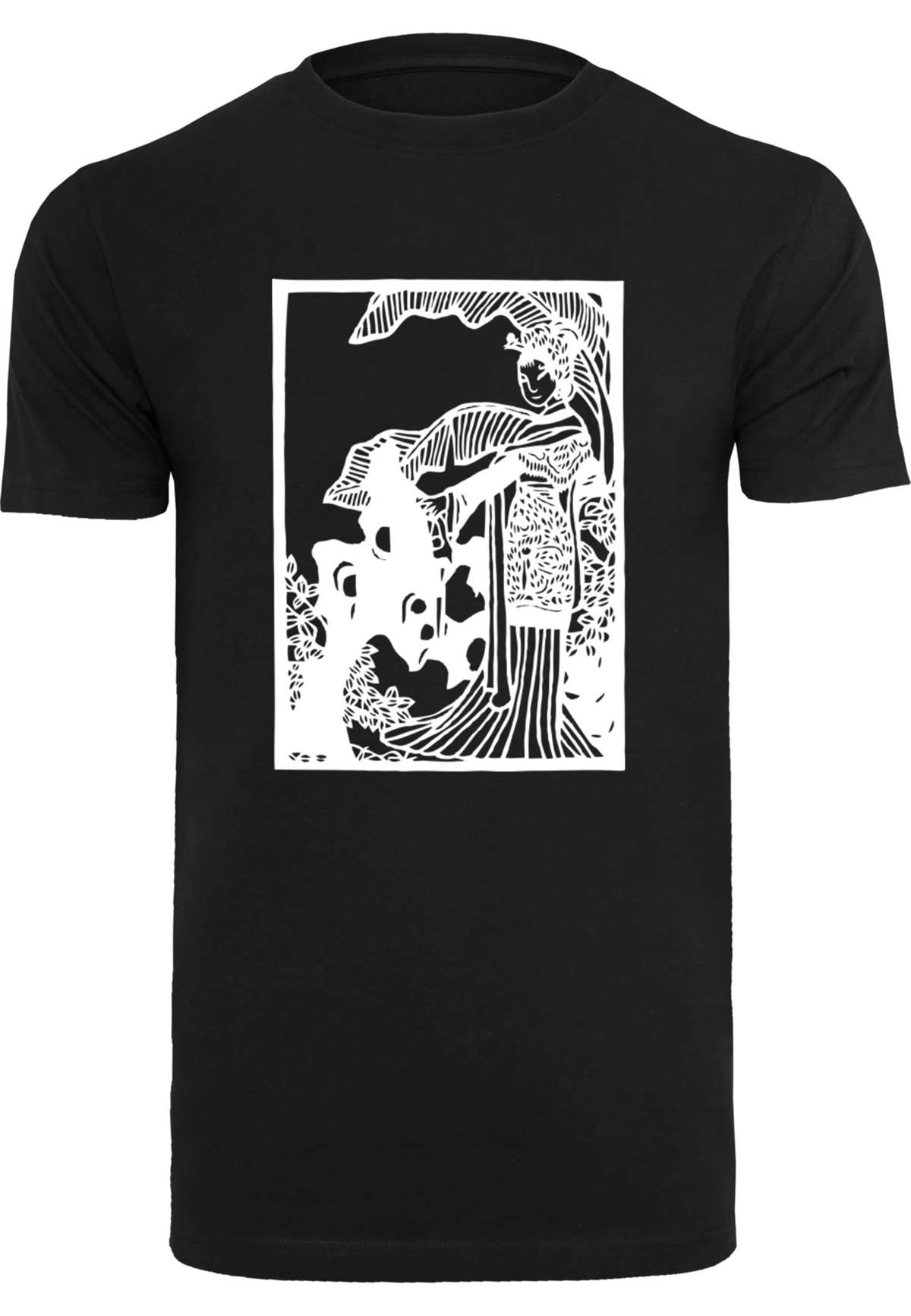 Рубашка с коротким рукавом Damen Ladies Chinese Beauty X Tee