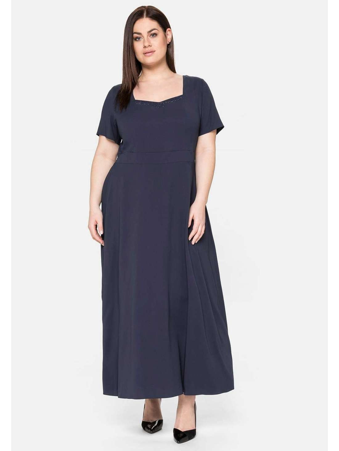 Вечернее платье с драгоценными камнями Große Größen