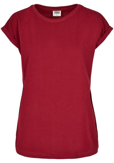 Рубашка с коротким рукавом Urban Classics Damen Ladies Organic Extended Shoulder Tee