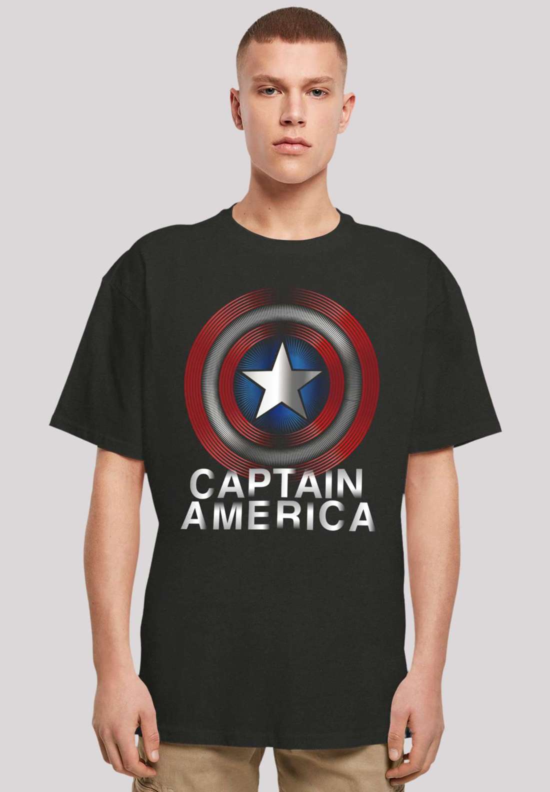 футболка Marvel Captain America Flash Logo