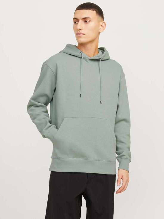 Толстовка с капюшоном и ребристыми манжетами JJESTAR BASIC SWEAT HOOD NOOS