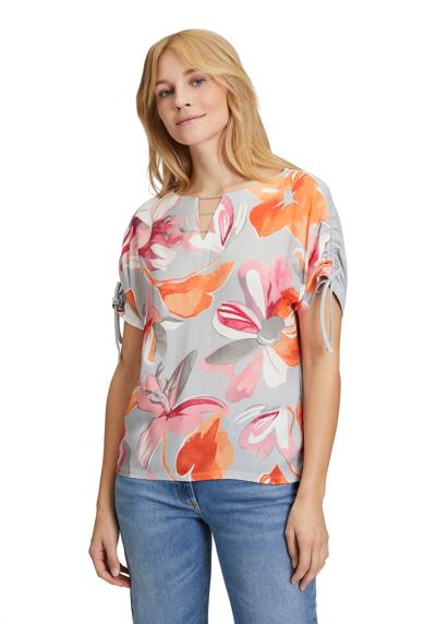 Рубашка с коротким рукавом Oversize-Shirt mit Aufdruck