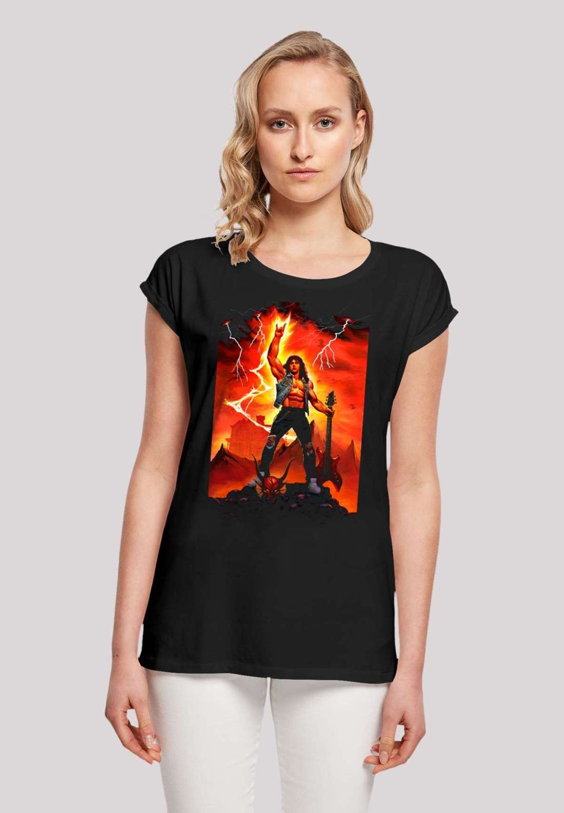 футболка Stranger Things Hell Guitar