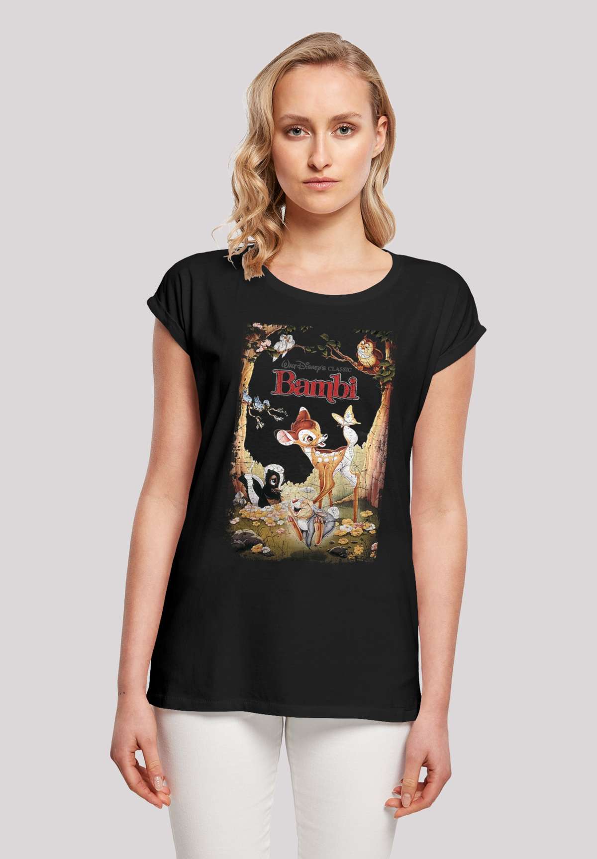 футболка Disney Bambi Retro Poster