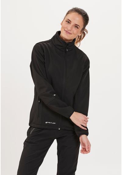 Куртка Softshell из водонепроницаемого и ветронепроницаемого функционального материала. Covina