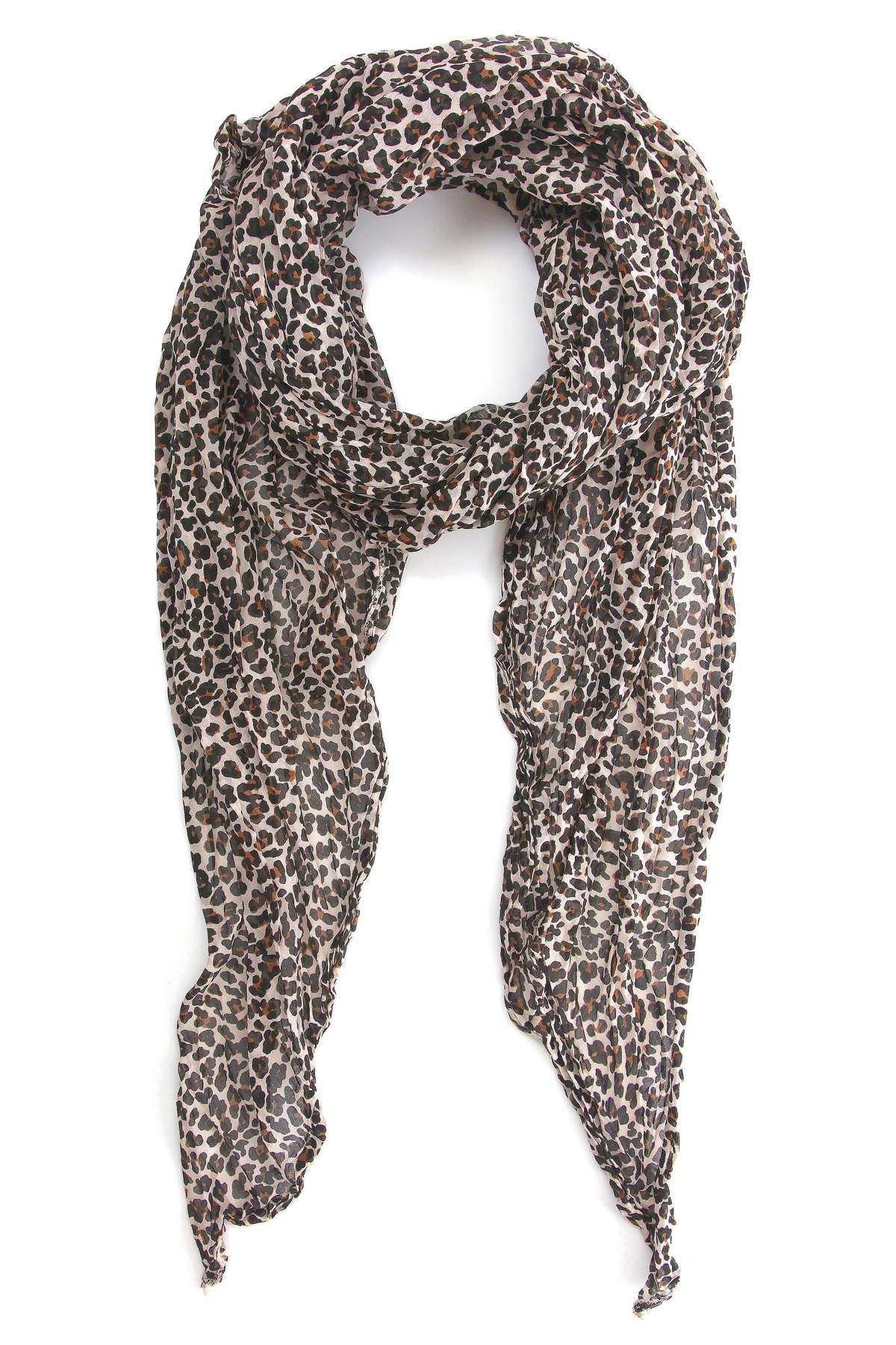 Модный шарф (1 шт.) с красивым леопардовым принтом