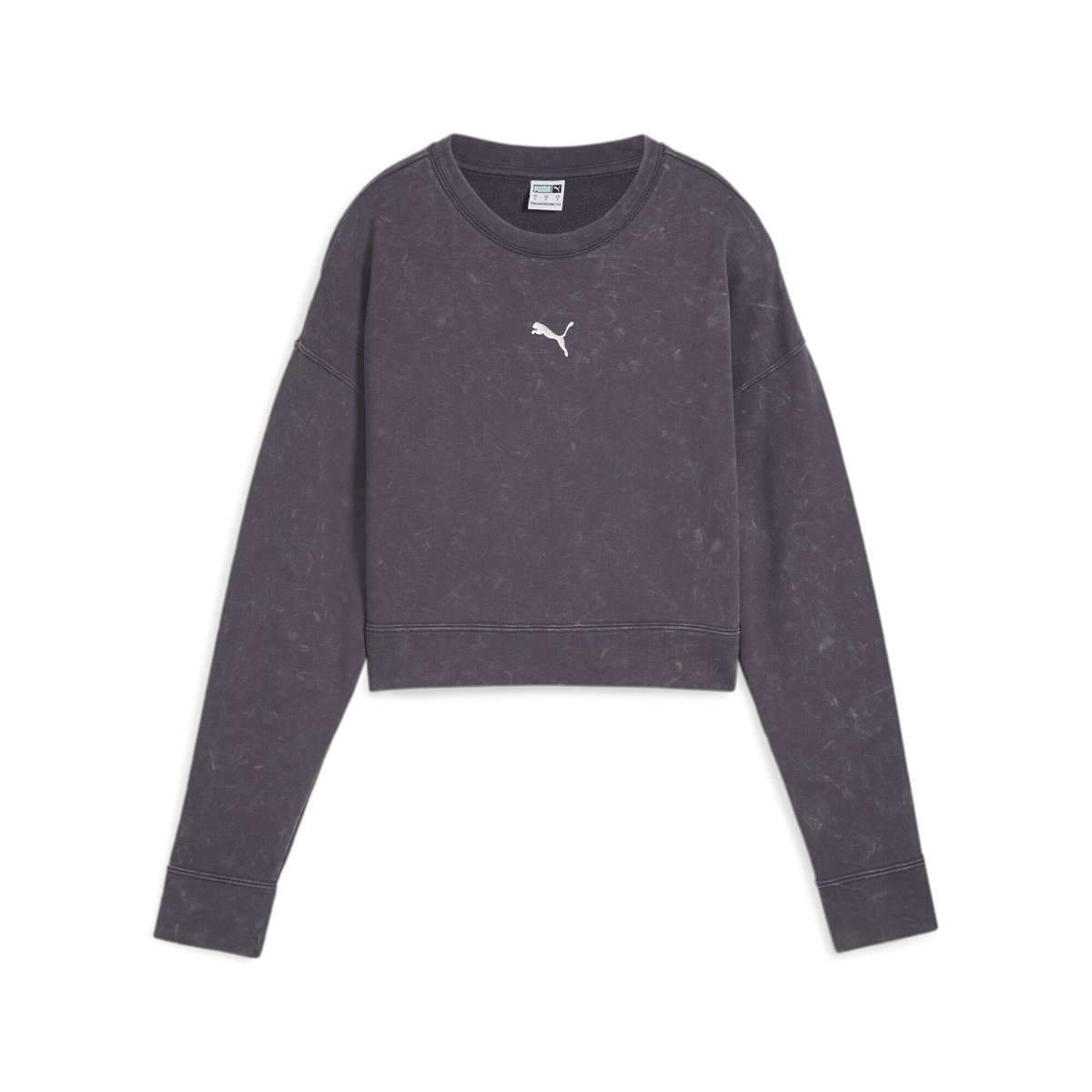 толстовка DARE TO Relaxed Fit Pullover mit Waschung und Rundhalsausschnitt