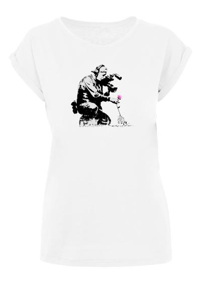 футболка Damen Ladies Flower Puller T-Shirt
