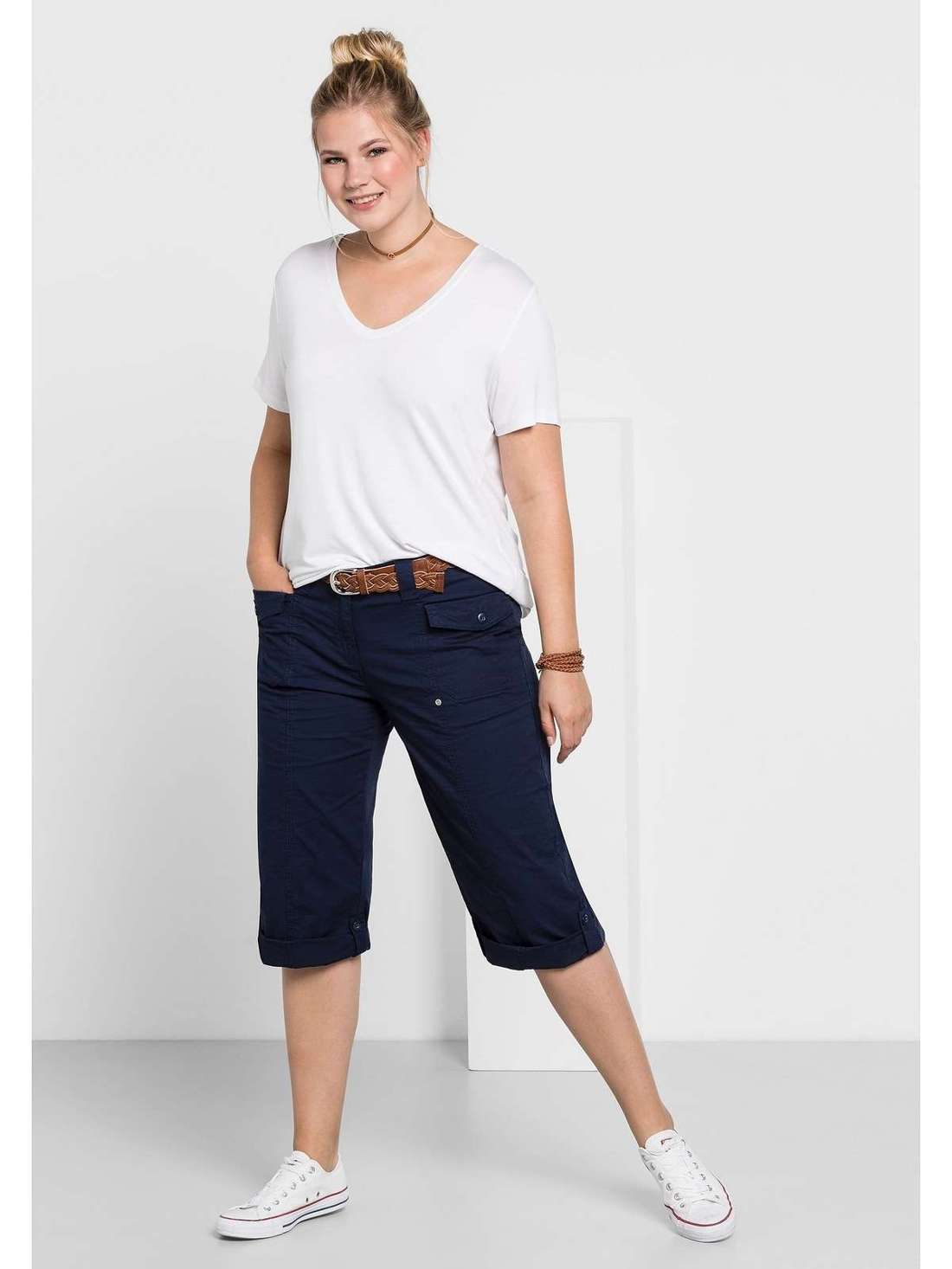 брюки 3/4 Große Größen