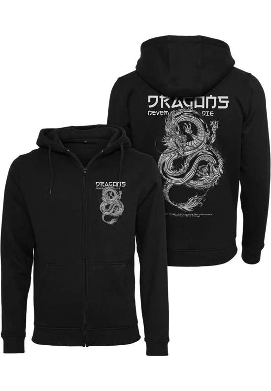 Толстовка Herren Dragons Never Die Heavy Zip Hoody