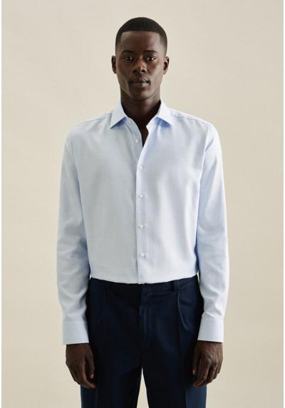 Деловая рубашка, X-Slim, удлиненные рукава, воротник Кент, клетка