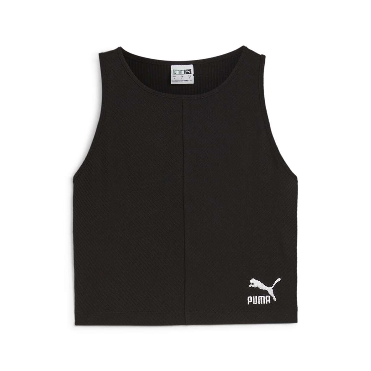 Укороченный топ CLASSICS Geripptes Crop-Top Damen