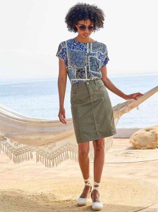 Рубашка с коротким рукавом Druck-Shirt