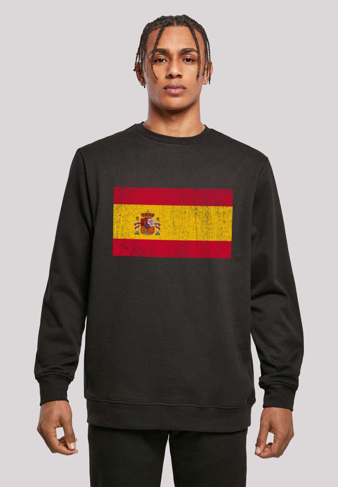 Толстовка с капюшоном Spain Spanien Flagge distressed