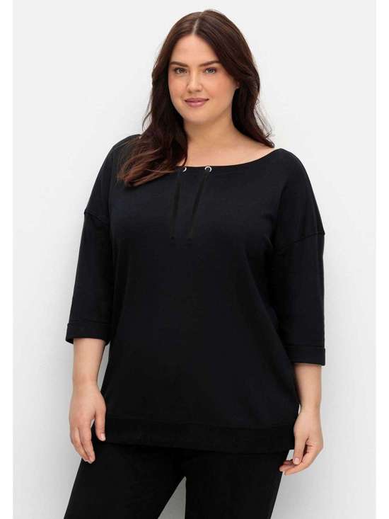 Свитшот удобной формы оверсайз. Große Größen