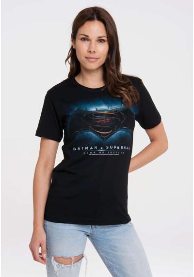 Футболка с крупным принтом супергероя Batman v Superman - Justice
