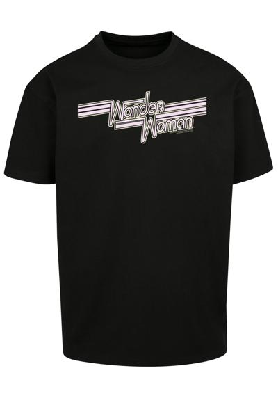 Рубашка с коротким рукавом Herren Wonder Woman Lines Logo with Heavy Oversize Tee