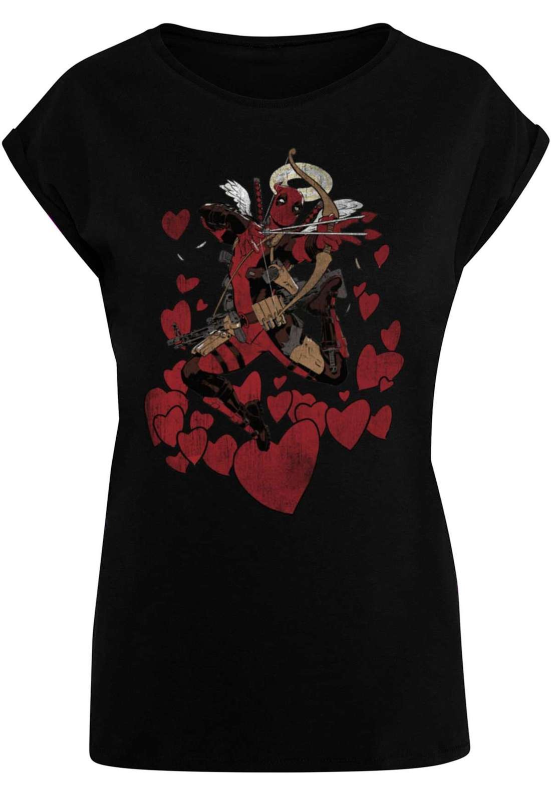 футболка Damen Ladies Deadpool - Love Angel T-Shirt