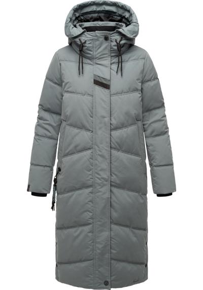 Стеганое пальто, современное женское зимнее пальто с большим капюшоном.
