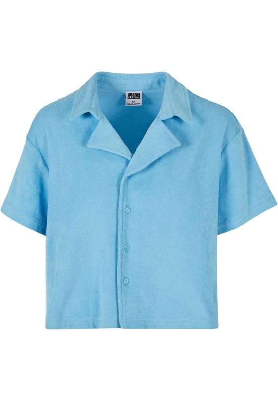 Рубашка с длинным рукавом Urban Classics Damen Ladies Towel Resort Shirt
