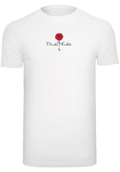 футболка Herren Frida Kahlo - Logo rose T-Shirt Round Neck