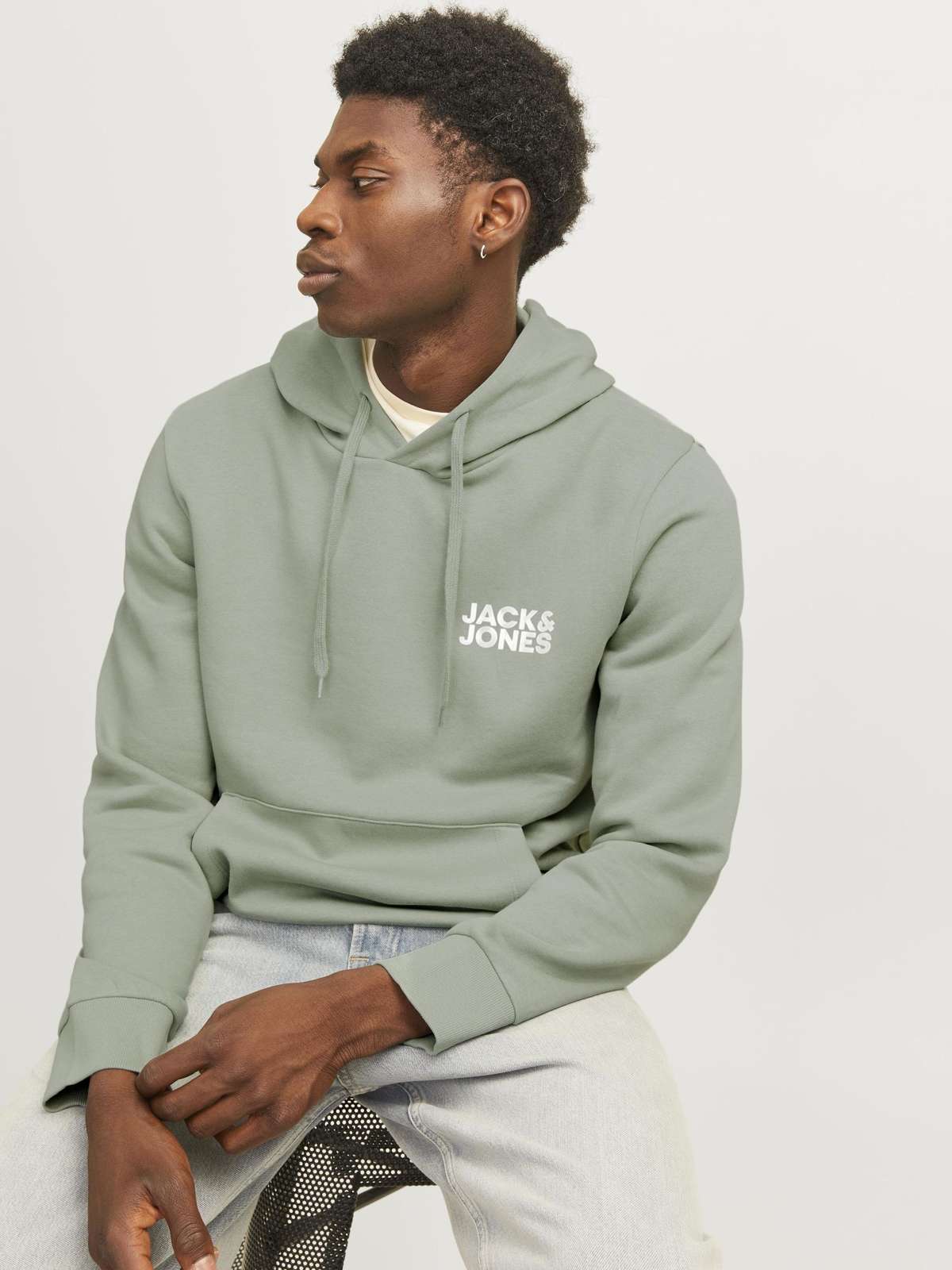 Толстовка с капюшоном и принтом логотипа JJECORP LOGO SWEAT HOOD NOOS