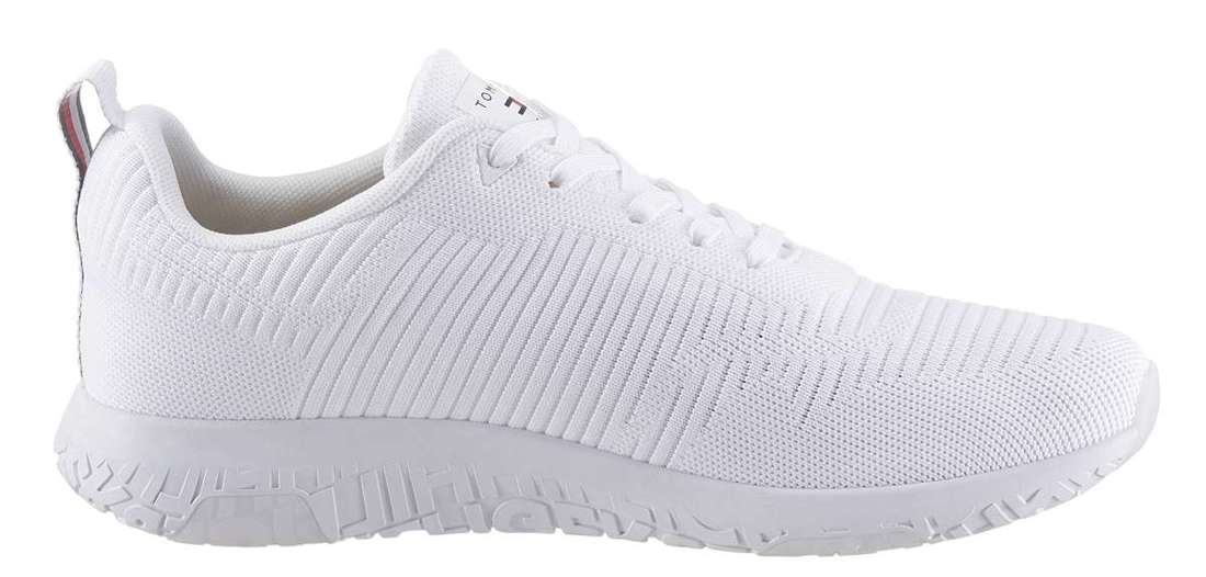 Кроссовки с флажком-логотипом сбоку CORPORATE KNIT RIB RUNNER