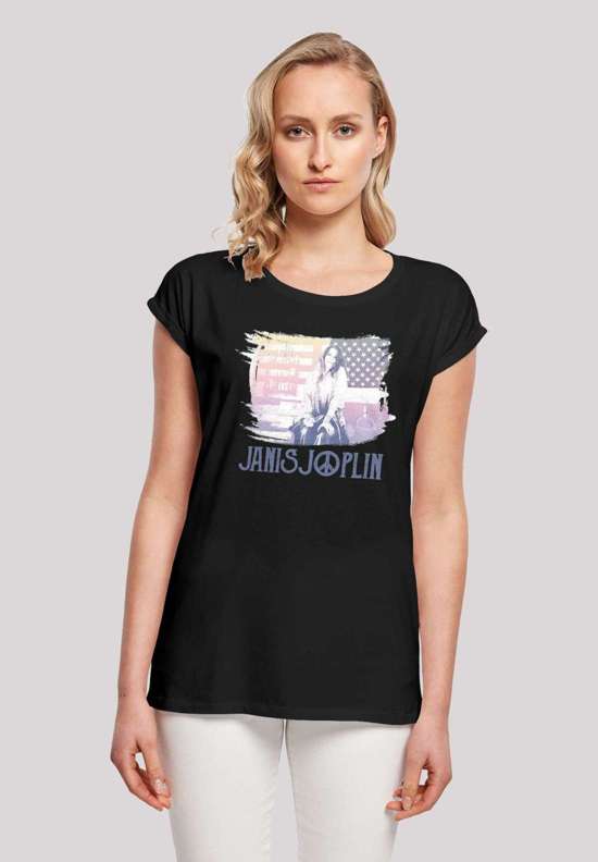 футболка Janis Joplin Stove Flag`