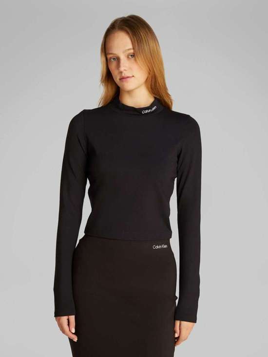 Укороченный топ с логотипом MILANO LOGO ELASTIC TOP